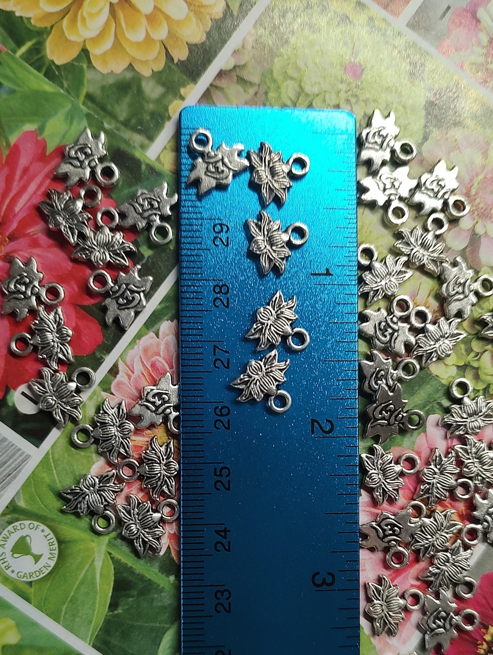 Om Lotus Charms Diy Jewelry Favors